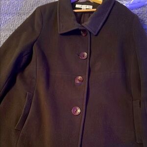 Larry Laviine wool coat 18w